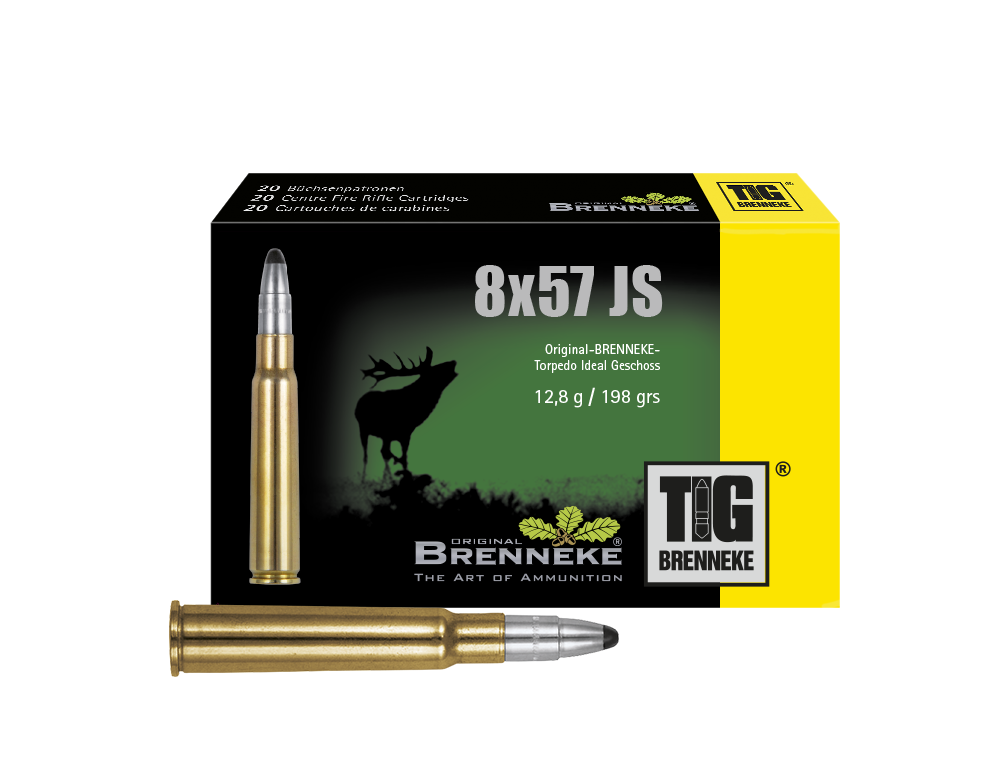8x57 JS TIG 12,8g BRENNEKE
