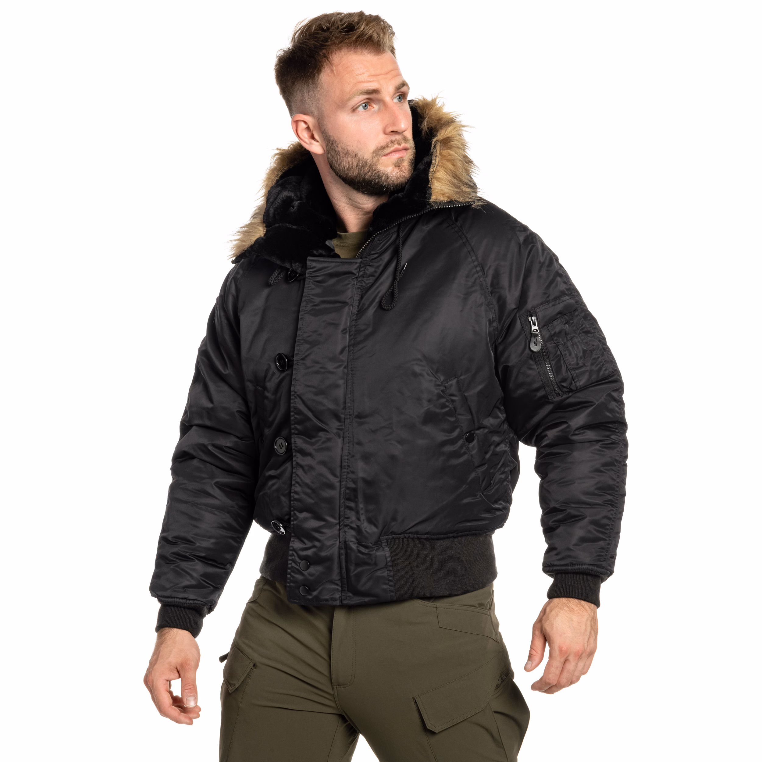 MIL-TEC US N2B piloodijope must - Pilt 2