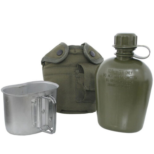 MIL-TEC US kruusiga välipudel vutlaris Oliv - Image 4