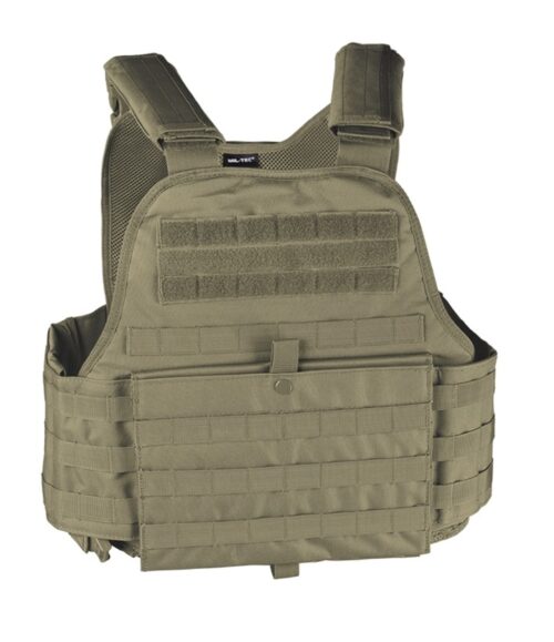 MIL-TEC plaadikandja vest Oliv