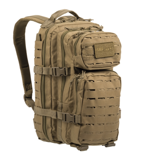 MIL-TEC patrullkott US Laser Cut 20L Coyote