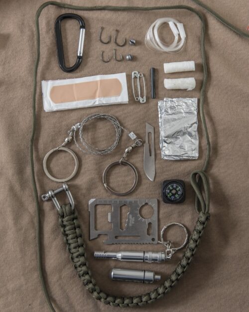 MIL-TEC Paracord ellujäämiskomplekt - Image 2