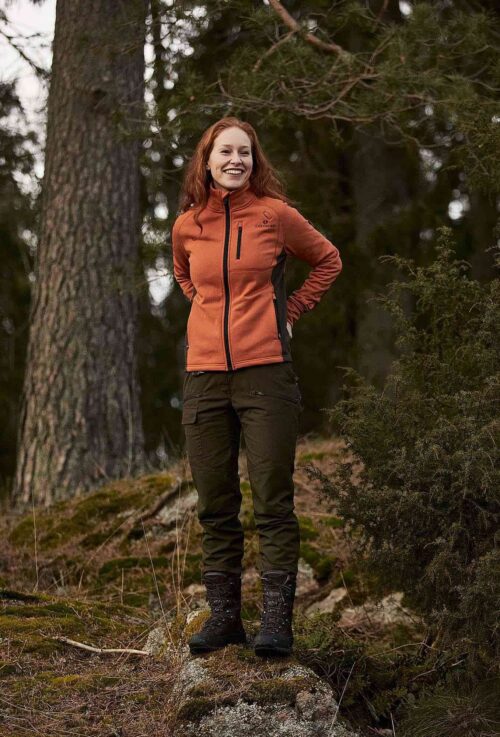 CHEVALIER fliisjakk Tay Orange