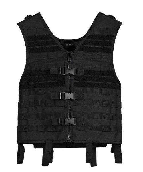 MIL-TEC plaadikandja vest GEN II must
