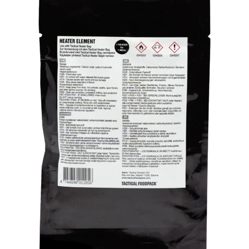 TACTICAL FOODPACK - Kuumutuselement toidu kuumutuskotile