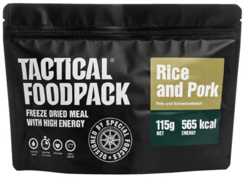 TACTICAL FOODPACK - Riis sealihaga 115g