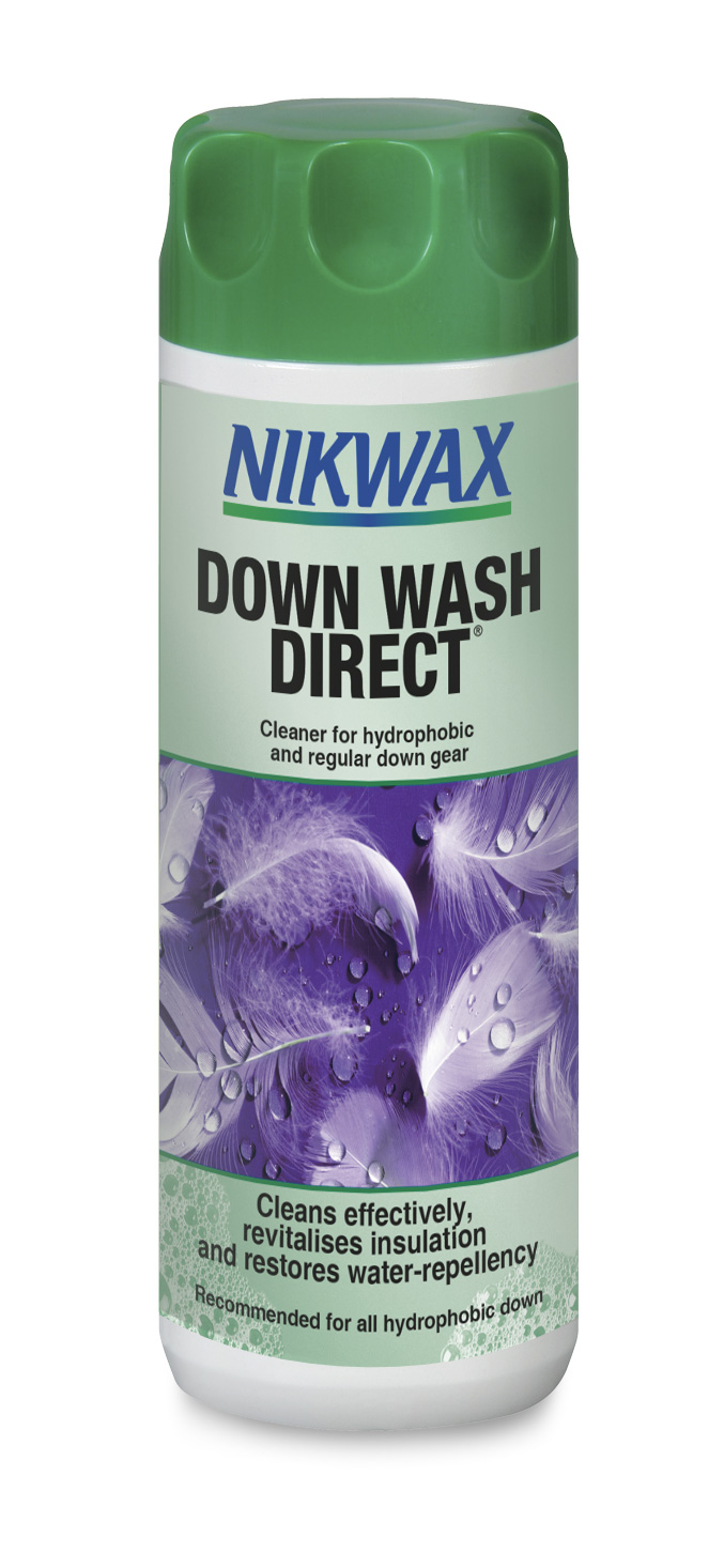 NIKWAX Down Wash Direct sulgsisuga esemetele 100 ml / 300 ml