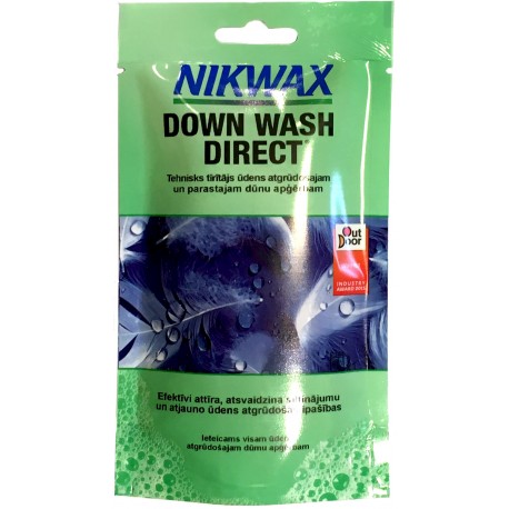 NIKWAX Down Wash Direct sulgsisuga esemetele 100 ml / 300 ml - Image 2