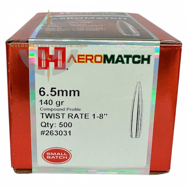 6.5mm .264 140 gr AEROMATCH HHB - Image 2