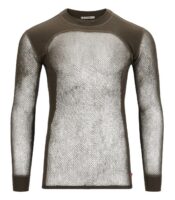 Aclima WOOLNET meriinovillaga meeste särk (oliiviroheline)