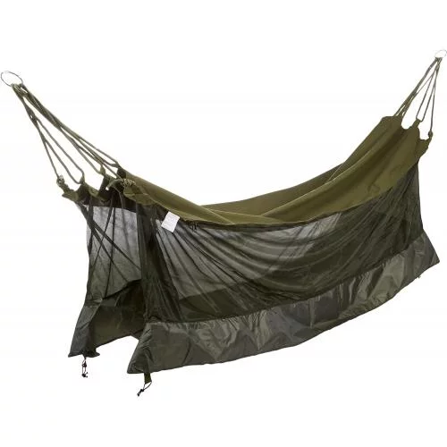 MIL-TEC US Canvas Jungle Hammock (rippvoodi) Oliv